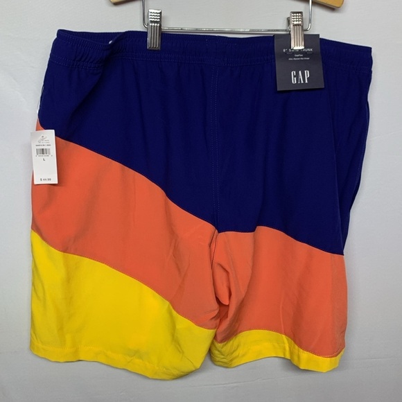 GAP Colorbloc Swim Shorts - Picture 8 of 10